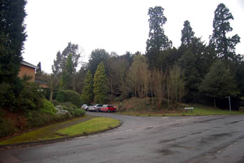 Church Hill site of the third Rectory